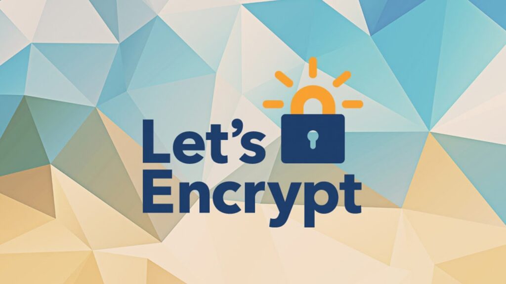 Logo Let's Encrypt, che ha emesso un milione di certificati.