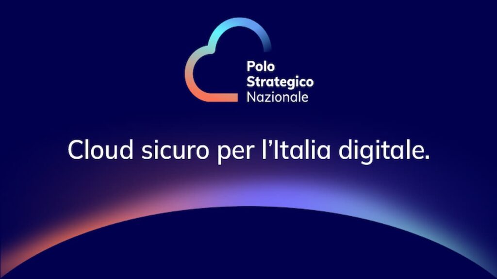 Logo Polo Strategico Nazionale.